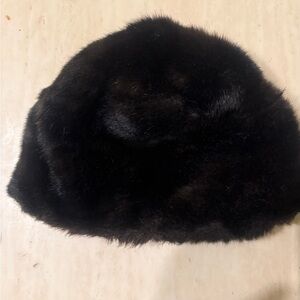 Elegant Black Fur Hat
